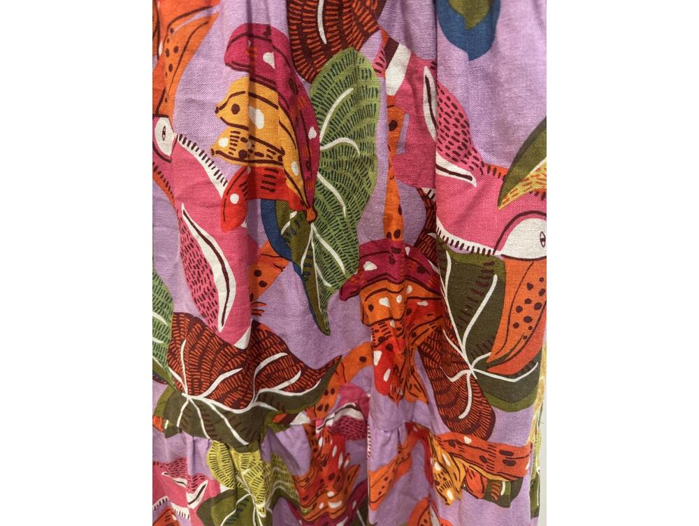 NWOT House of Harlow 1960 Rio Tropical Strappy Back Dress Medium - Picture 3 of 5